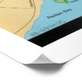 Gateway National Recreational Area Map (1988) NYC Poster (Ecke)