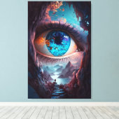 Gateway of perception leinwanddruck (Insitu (Holzboden))