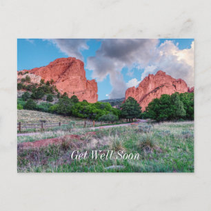 Gateway Rocks Garden of Gods wird gut Postcard Postkarte