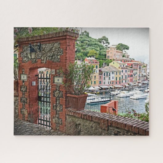Gateway to Portofino, Italien - 16x20 - 520 Stk. Puzzle (Horizontal)