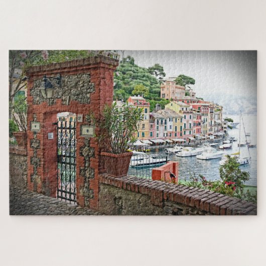 Gateway to Portofino, Italien - 20x30 - 1014 pc Puzzle (Horizontal)