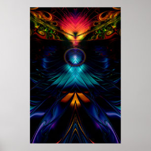 Gateway to the Starz Abstrakt Poster