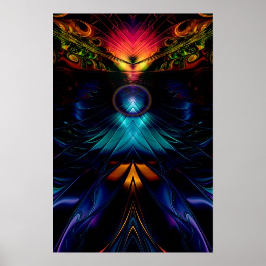 Gateway to the Starz Abstrakt Poster (Vorne)