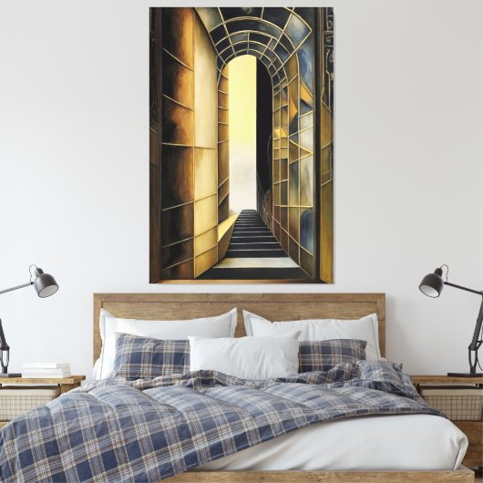 Gateway to the Unknown Leinwanddruck (Insitu (Schlafzimmer))
