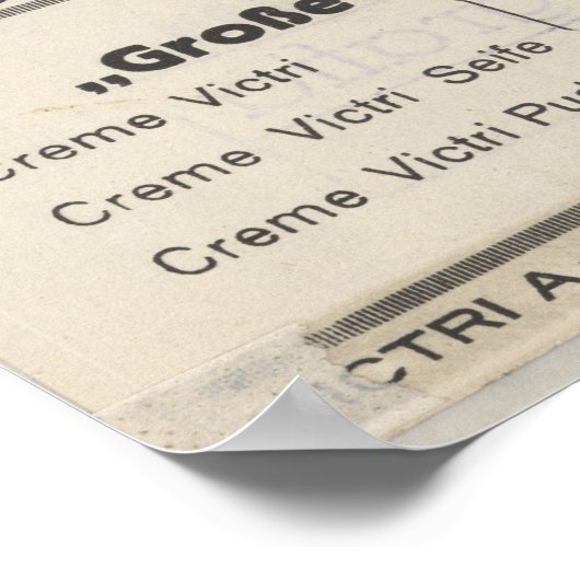 Gateway to the World: Der Hafen von Hamburg Map Poster (Ecke)