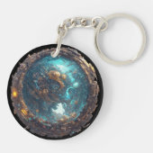 Gateway zu einem anderen Universum Schlüsselanhänger (Rückseite)