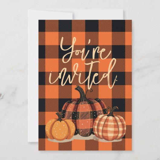 Gather Erntedank Dinner Herbsternte lass Einladung (Rückseite)