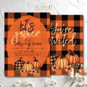 Gather Erntedank Dinner Herbsternte lass Einladung