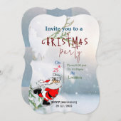 Gather für Weihnachten Einladung (Vorne/Hinten)