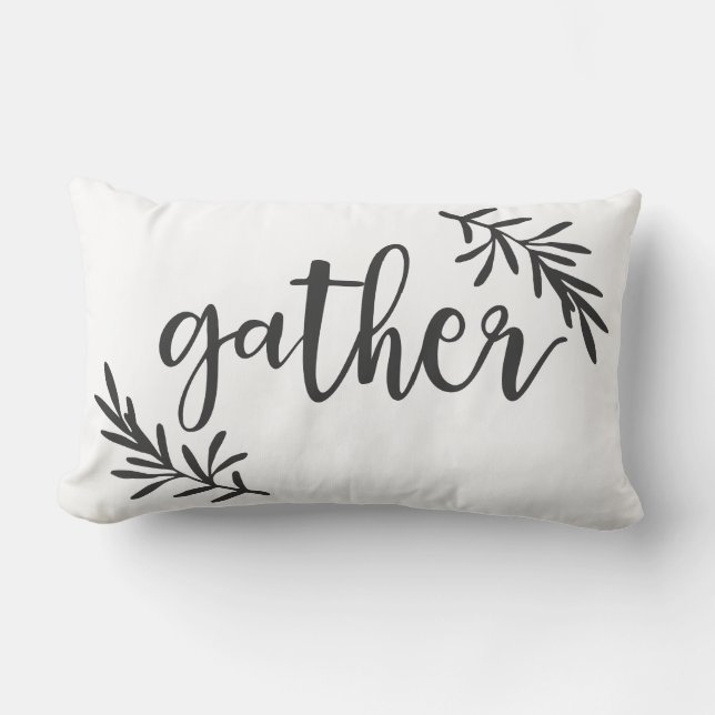 Gather Lendenkissen (Vorderseite)