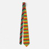 Gather "Round Kwanzaa Kreationen Bandera Necktie Krawatte (Rückseite)