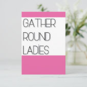 Gather Round Ladys (Stehend Vorderseite)