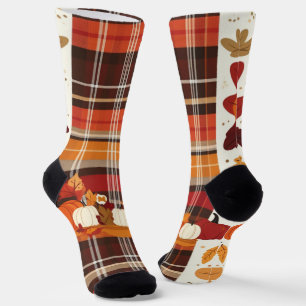 Gather 'Round the Kariert Socken