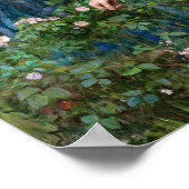 Gather Ye Rosebuds by John William Waterhouse Poster (Ecke)