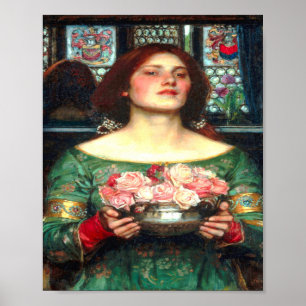 Gather Ye Rosenknospe John William Waterhouse Poster