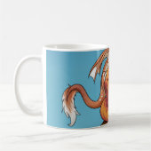 Gathering Flowers with a Dragon Kaffeetasse (Links)