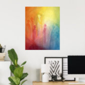 Gathering in the light poster (Heimbüro)