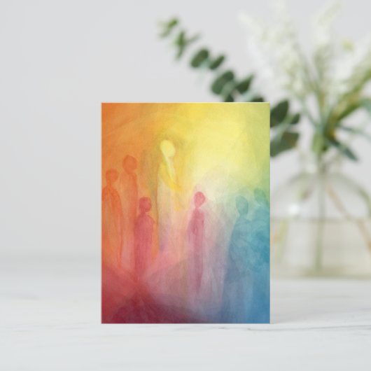 Gathering in the light postkarte (Stehend Vorderseite)