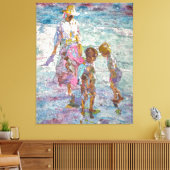 Gathering Light – Canvas Fine Art Leinwanddruck (Insitu (Wohnzimmer))