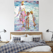 Gathering Light – Canvas Fine Art Leinwanddruck (Insitu (Schlafzimmer))