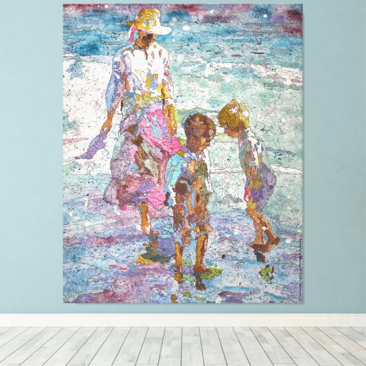 Gathering Light – Canvas Fine Art Leinwanddruck (Insitu (Holzboden))