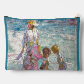Gathering Light © – Feine Kunst Accessoire-Tasche Zubehörtasche (Rückseite)