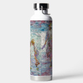 Gathering Light © – Feine Kunst Wasserflasche Trinkflasche (links)