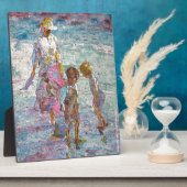 Gathering Light © – Feine Kunstplakette Fotoplatte (Seite)