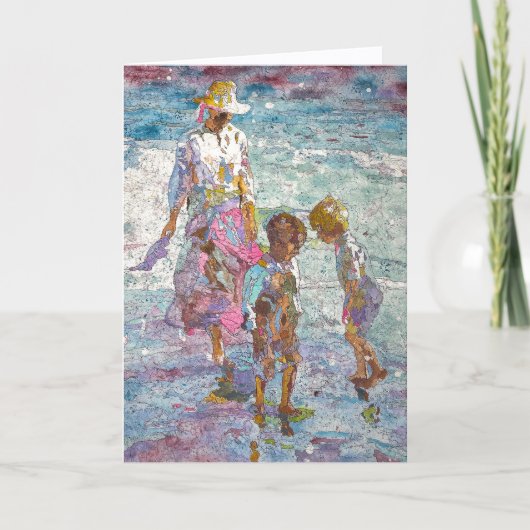 Gathering Light © – Fine Art Leere Karte (Vorderseite)