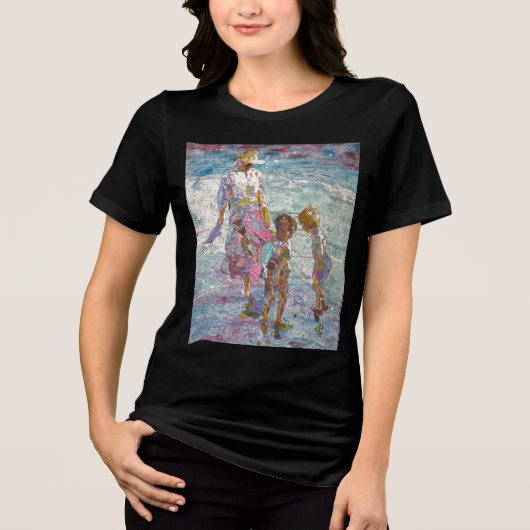 Gathering Light © – Fine Art Tri‑Blend Shirt (Vorderseite)