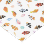 Gathering of Clownfish | Ocean Art Design Tischdecke (Schrägansicht)