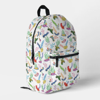 Gathering of Nudibranchs | Ocean Art Design Bedruckter Rucksack