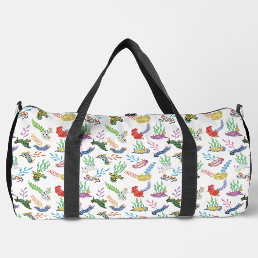 Gathering of Nudibranchs | Ocean Art Design Duffle Bag (Vorderseite)