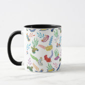 Gathering of Nudibranchs | Ocean Art Design Tasse (Links)