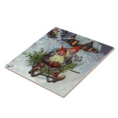 "Gathering Pine Boughs" Fliese (Seite)