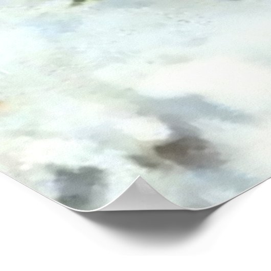 "Gathering Pine Boughs" Poster (Ecke)