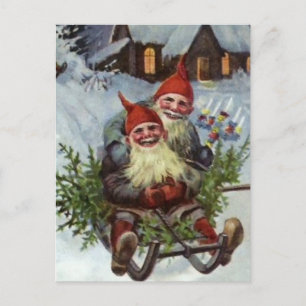 "Gathering Pine Boughs" Postkarte