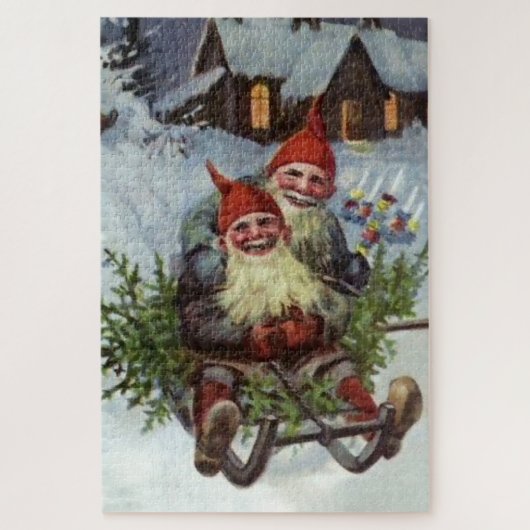 "Gathering Pine Boughs" Puzzle (Vertikal)