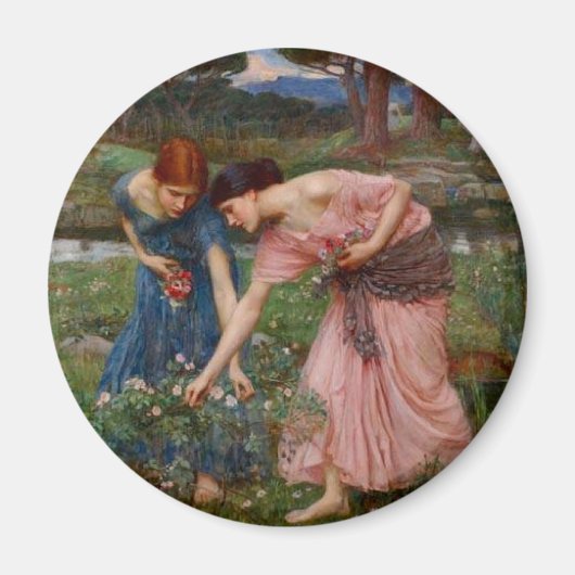 Gathering Rosebuds Magnet (Vorne)