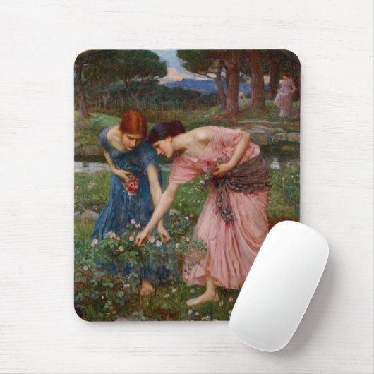 Gathering Rosebuds Mousepad (Mit Mouse)