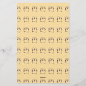 Gatinho fofinho briefpapier (Rückseite)