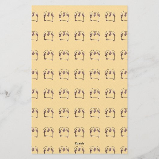 Gatinho fofinho briefpapier (Rückseite)