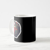 Gatito de Boxeo Cool Boxer Cat Boxing Handschuhe u Kaffeetasse (Vorderseite Links)