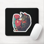 Gatito de Boxeo Cool Boxer Cat Boxing Handschuhe u Mousepad (Mit Mouse)