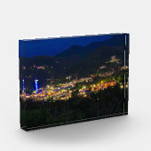 Gatlinburg bei Nacht Fotoblock (Links)