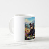 Gatlinburg Smokey Mountains Wild Wonders Kaffeetasse (Vorderseite Links)