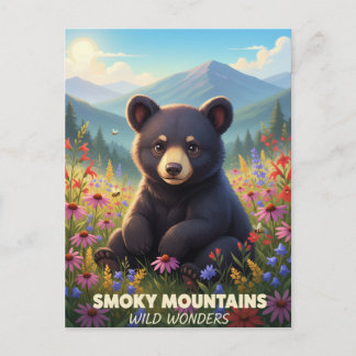 Gatlinburg Smokey Mountains Wilde Wunder Postkarte
