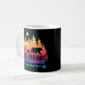 Gatlinburg Tennessee Bär Große rauchige Berge Ti Kaffeetasse (Vorderseite Links)