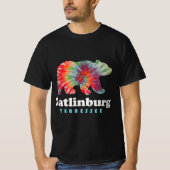 Gatlinburg Tennessee Bär Große rauchige Berge Ti T-Shirt (Vorderseite)