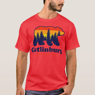 Gatlinburg Tennessee Bär Große Smokygebirge T-Shirt